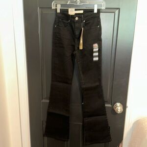 Women’s Levi’s 725 High Rise Bootcut Jeans Black  stretch- 0short - 25x30